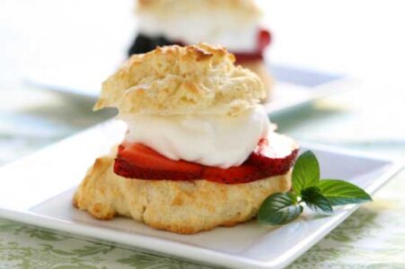 Homemade Buttermilk Shortcake Recipe Image